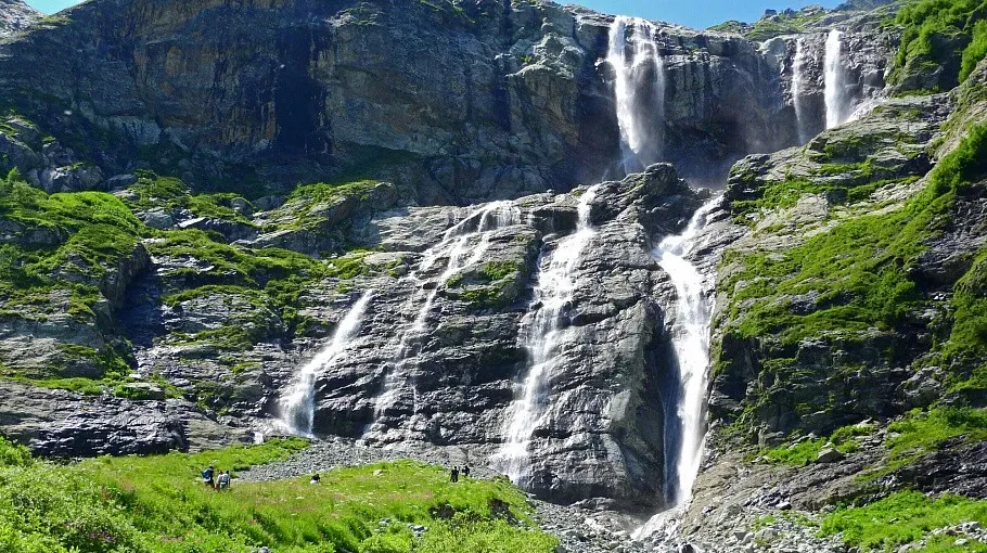 Софийские водопады в Архызе